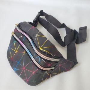 Iridescent Fanny Pack Waist or Crossbody Bag